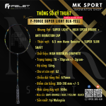Vợt Cầu Lông Felet F-Force (Black-Yellow) Chính Hãng - Ảnh 2