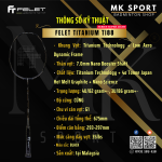 Vợt Cầu Lông Felet Titanium Ti 88 Chính Hãng - Ảnh 2