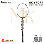 Vợt Cầu Lông Felet Aero - Carbon (Red) Chính Hãng - Ảnh 3