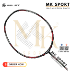 Vợt Cầu Lông Felet Aero - Carbon (Red) Chính Hãng - Ảnh 5