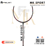 Vợt Cầu Lông Felet Aero - Carbon (Red) Chính Hãng - Ảnh 7