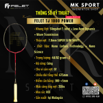 Vợt Cầu Lông Felet TJ 1000 Power Chính Hãng - Ảnh 2