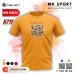 Áo cầu lông Felet Training Vàng H71Y