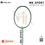 Vợt cầu lông Felet  Woven 100 Pro - Green - Ảnh 3