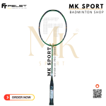 Vợt cầu lông Felet  Woven 100 Pro - Green - Ảnh 2