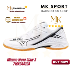 Giày cầu lông Mizuno Wave Claw 3 (71GA244328)